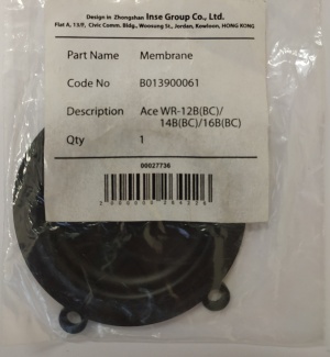 B013900061 Мембрана Ace WR-12/16B(BC) INSE