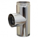 Тройник нерж. 90град. ДУ 200-135